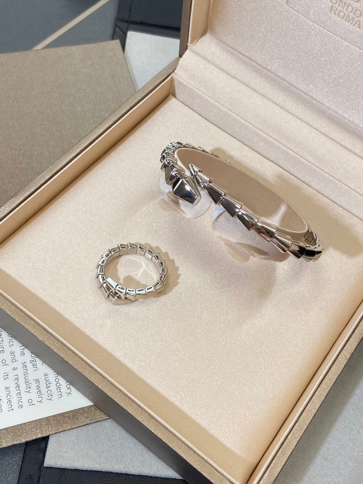 [Together Jewelry]SERPENTI VIPER SILVER BRACELET