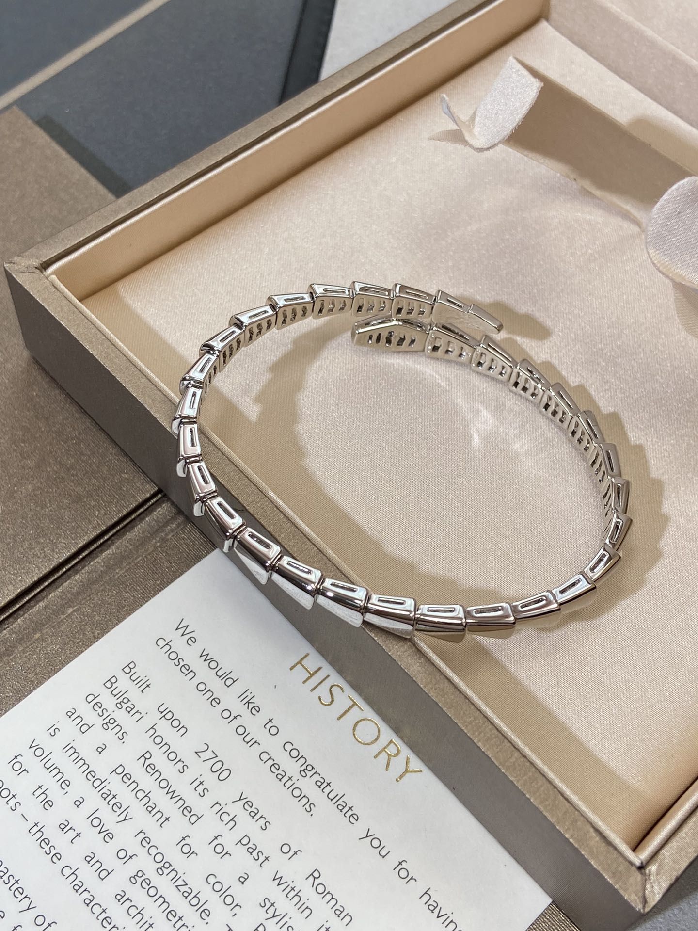 [Together Jewelry]SERPENTI VIPER SILVER BRACELET