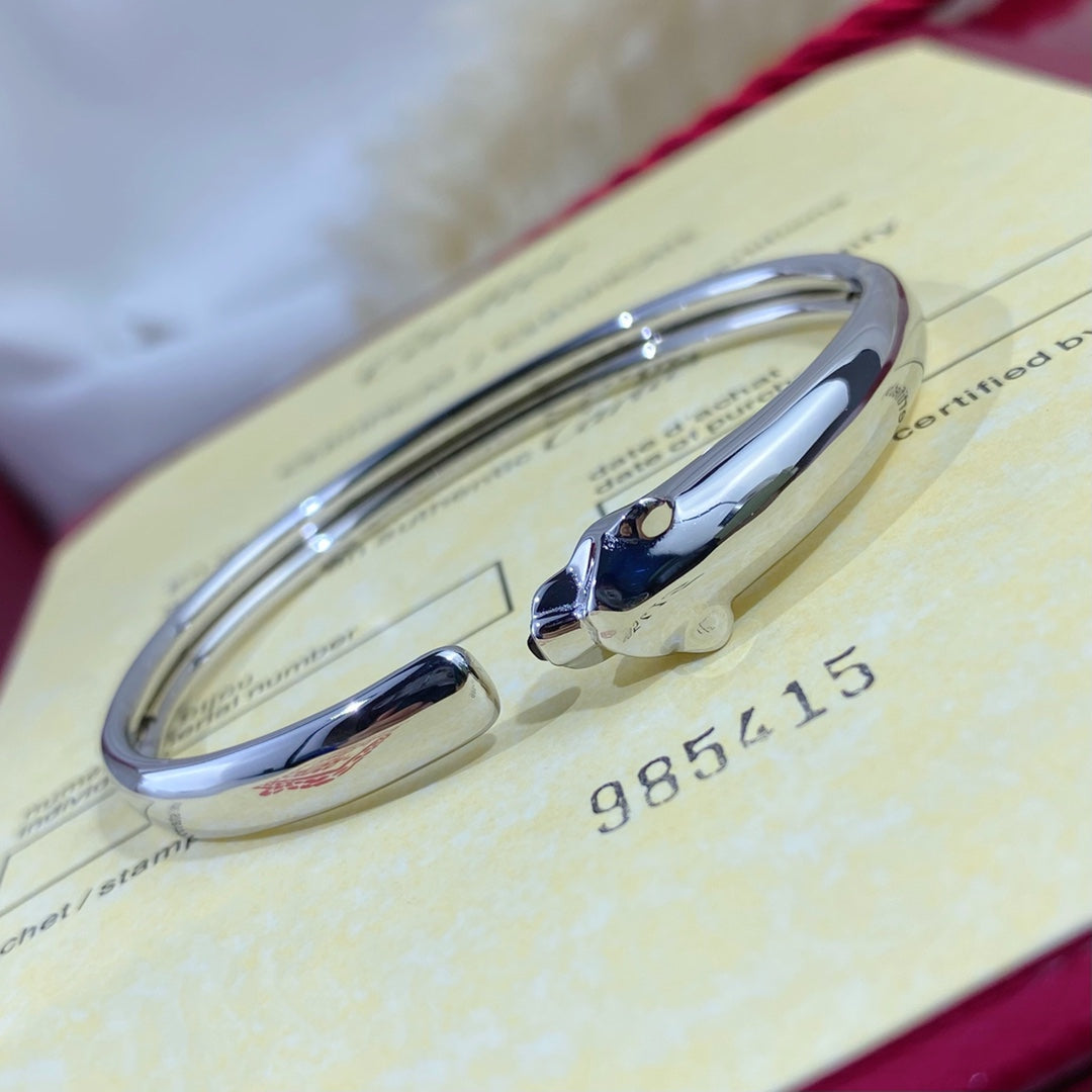 [Together Jewelry]PANTHERE SILVER OPEN BRACELET