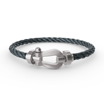 [Together Jewelry]FORCE LARGE HORSESHOE NO DIAMOND BRACELET SILVER