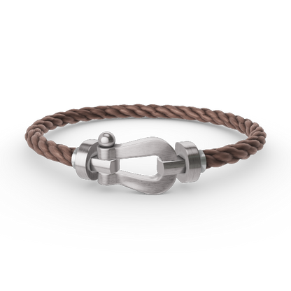 [Together Jewelry]FORCE LARGE HORSESHOE NO DIAMOND BRACELET SILVER
