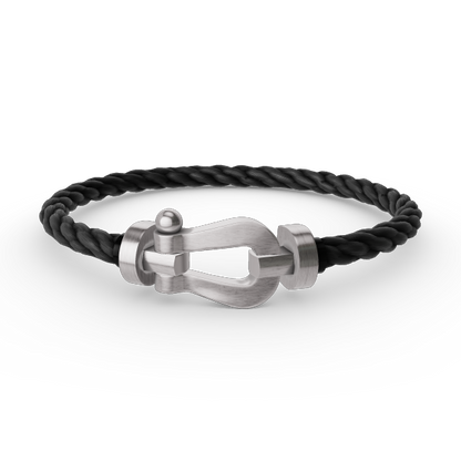 [Together Jewelry]FORCE LARGE HORSESHOE NO DIAMOND BRACELET SILVER