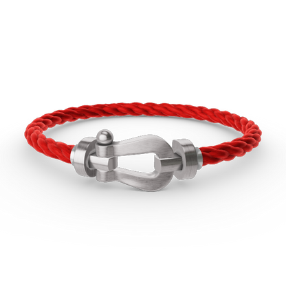 [Together Jewelry]FORCE LARGE HORSESHOE NO DIAMOND BRACELET SILVER