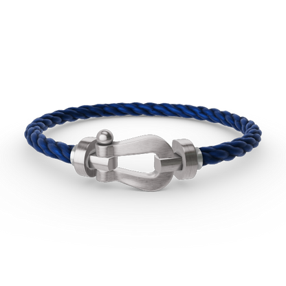 [Together Jewelry]FORCE LARGE HORSESHOE NO DIAMOND BRACELET SILVER
