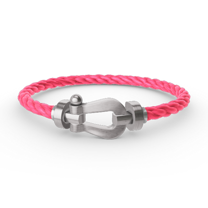 [Together Jewelry]FORCE LARGE HORSESHOE NO DIAMOND BRACELET SILVER