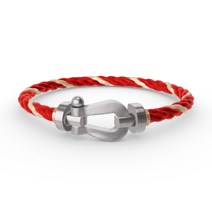 [Together Jewelry]FORCE LARGE HORSESHOE NO DIAMOND BRACELET SILVER