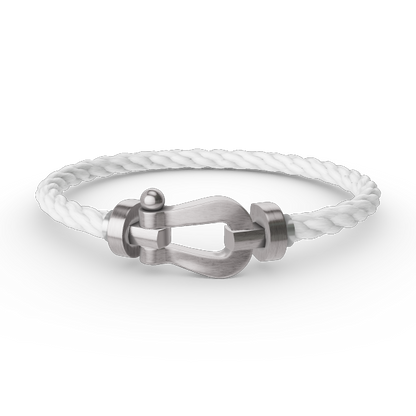 [Together Jewelry]FORCE LARGE HORSESHOE NO DIAMOND BRACELET SILVER