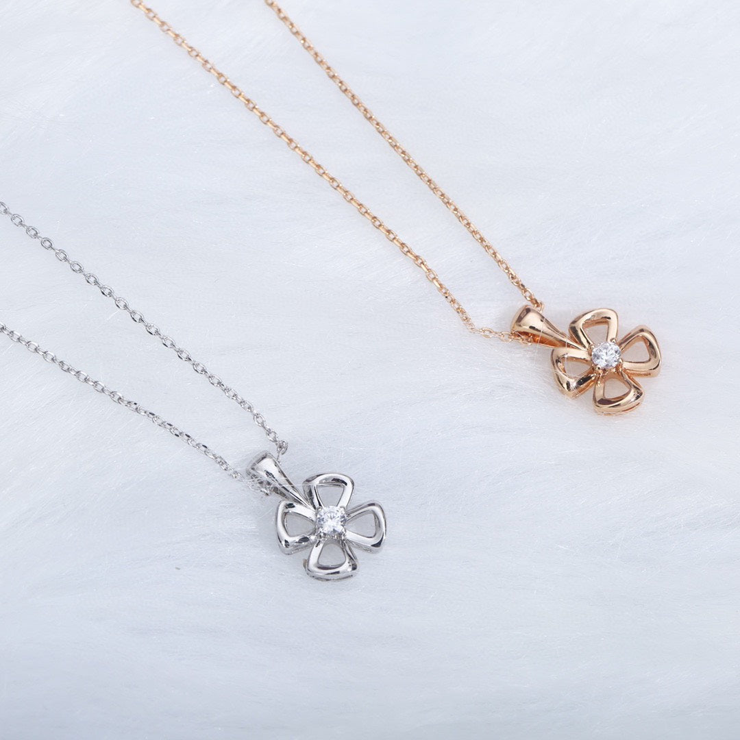 [Together Jewelry]FIOREVER NECKLACE DIAMOND CENTER