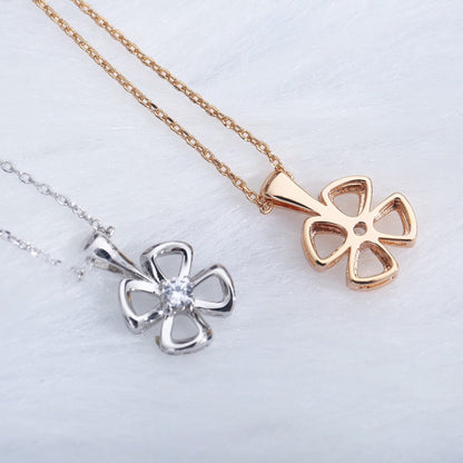 [Together Jewelry]FIOREVER NECKLACE DIAMOND CENTER