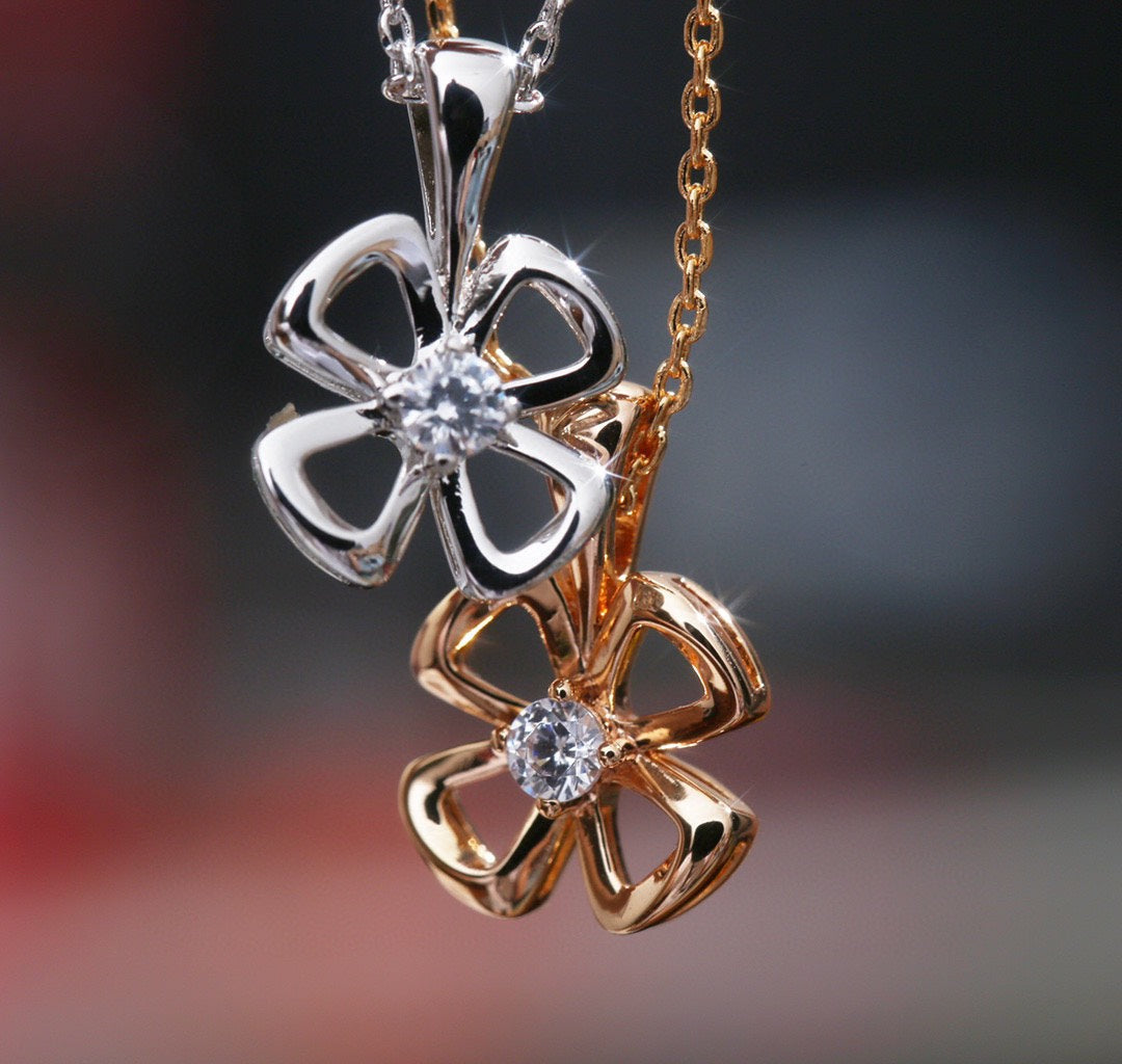 [Together Jewelry]FIOREVER NECKLACE DIAMOND CENTER
