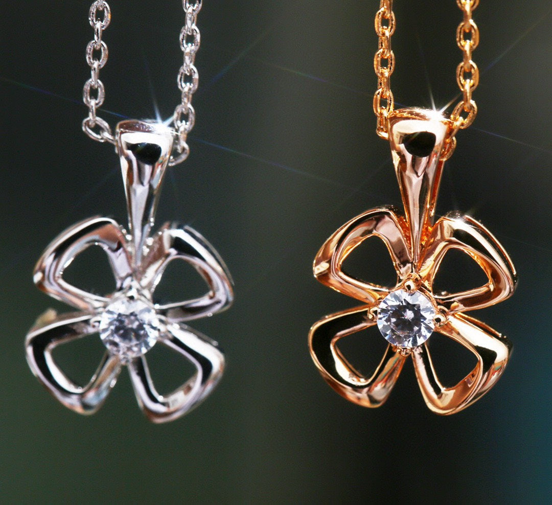 [Together Jewelry]FIOREVER NECKLACE DIAMOND CENTER