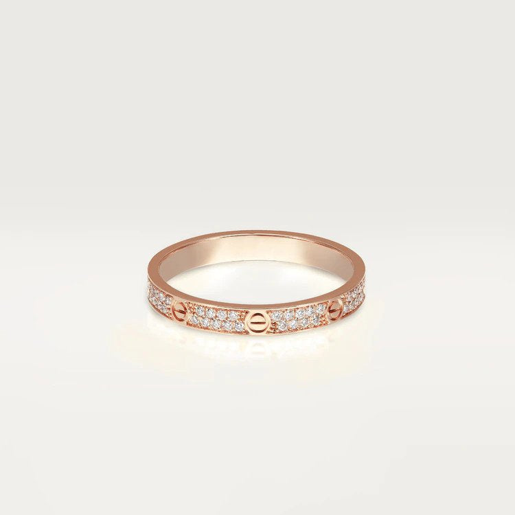 [Together Jewelry]LOVE RING 2.65MM DIAMOND