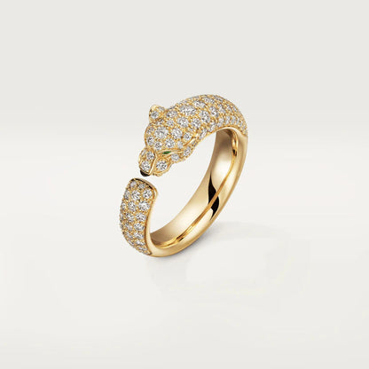 [Together Jewelry]PANTHERE PINK GOLD DIAMOND RING