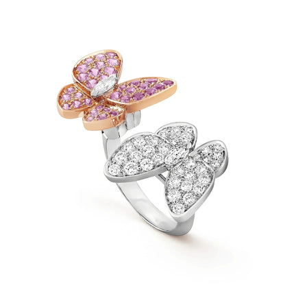 [Together]TWIN BUTTERFLY DIAMOND RING